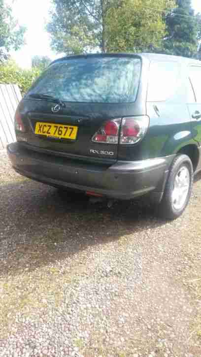 2002 LEXUS RX300 SE AUTO GREEN