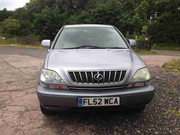 2002 LEXUS RX300 SE AUTO GREY smoking occasional