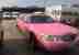 2002 LINCOLN TOWN CAR AUTO PINK limo limousine.needs mot, runs and drives great.