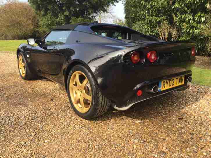 2002 LOTUS ELISE 16V CONVERTIBLE PETROL