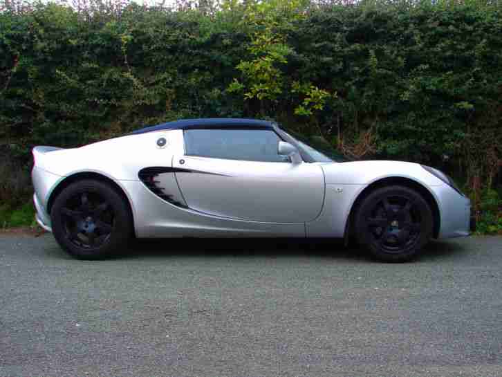 2002 LOTUS ELISE SILVER SPORTS TOURER NEW GAZ COILOVERS CAT D