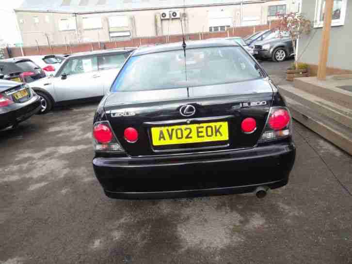 2002 Lexus IS 200 2.0 S 4drJUST ARRIVEDHPI CLEARLOW MILEAGE 4 door Saloon