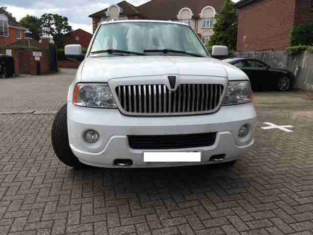 2002 Lincoln Navigator LPG gas 24ALLOYS WHITE not hummer,escalade PX SWAP OFFERS