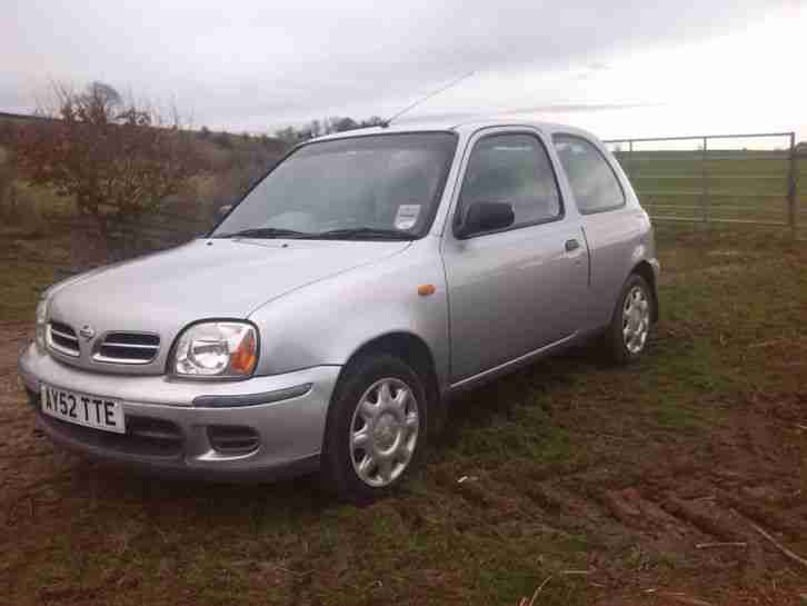 2002 Low milage Micra S in excellent
