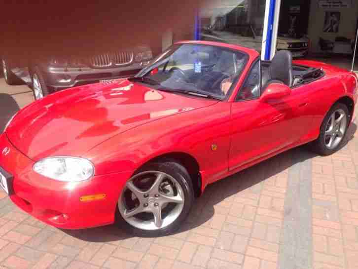2002 MAZDA MX-5 1-8 IS-VT SPORT RED CONVERTIBLE ,FULL NUT AND BOLT REBUILD, VGC