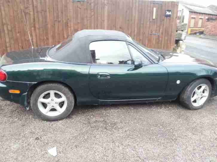 2002 MAZDA MX-5 1.8I GREEN