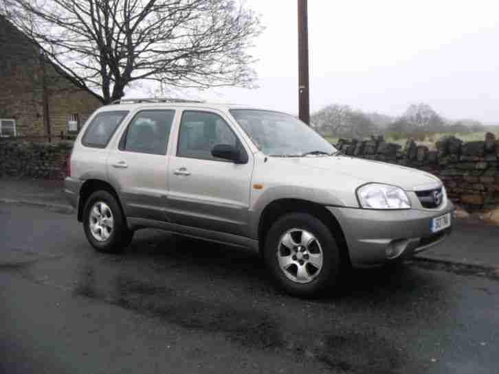 2002 MAZDA TRIBUTE V6 4WD AUTO SILVER 4X4 JEEP