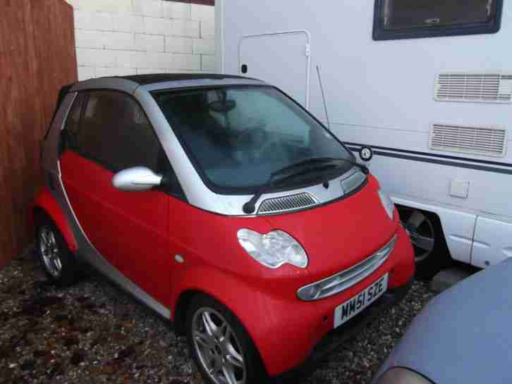 2002 MCC SMART PASSION AUTO (LHD) SILVER/RED