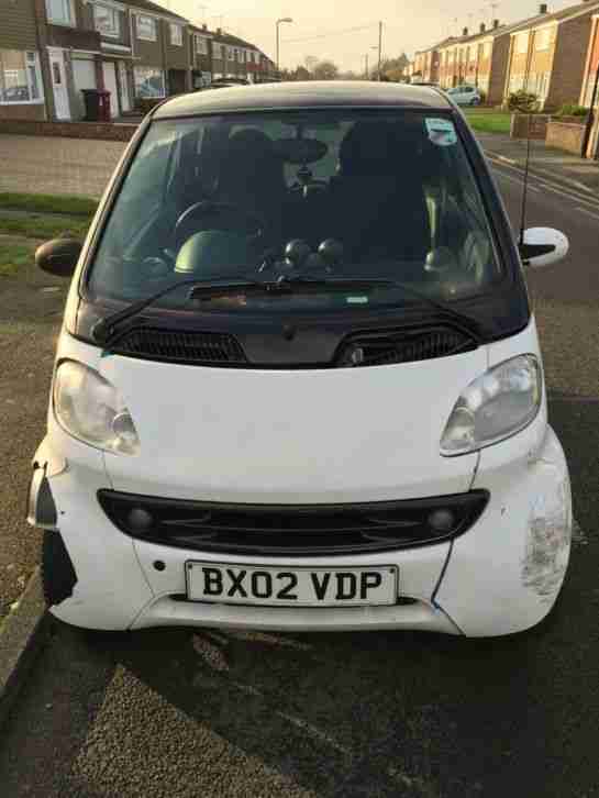 2002 MCC SMART PULSE SOFTOUCH(RHD) WHITE SOLD AS SPARES OR REPAIRS