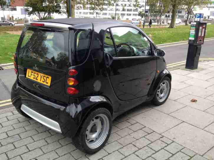 2002 MCC SMART PURE SOFTOUCH(RHD) BLACK