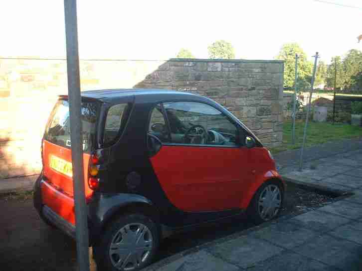 2002 MCC SMART PURE SOFTOUCH(RHD) BLACK&RED