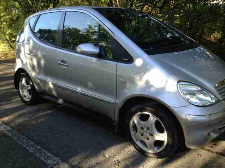 2002 MERCEDES A160 AVANTGARDE AUTO LOW MILEAGE GOOD EXAMPLE LOOKED AFTER CAR
