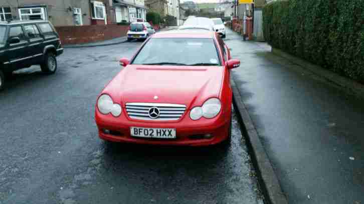 2002 MERCEDES C CLASS C200 KOMPRESSOR LPG