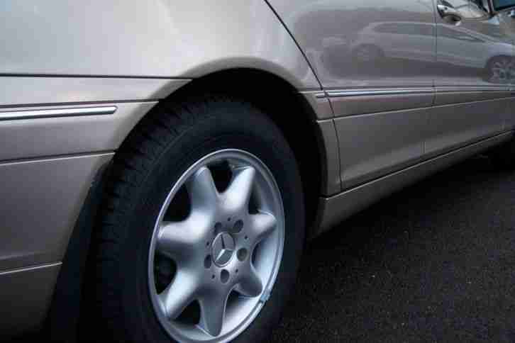 2002 MERCEDES C180 ELEGANCE AUTO GOLD