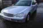 2002 MERCEDES C200 KOMP. ELEGANCE AUTO SILVER