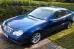 2002 MERCEDES C220 CDI SE BLUE