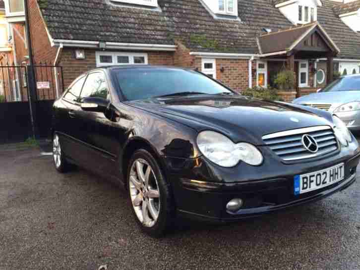 2002 MERCEDES C220 CDi Sports Coupe Manual