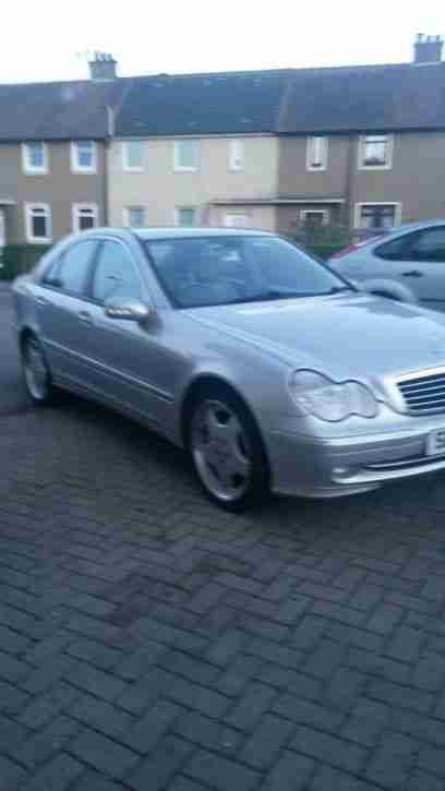 2002 MERCEDES C270 CDI AVANTGARDE AUTO SILVER SPARES REPAIR