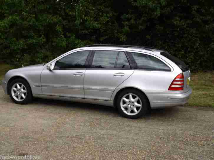 2002 MERCEDES C270 CDI DIESEL ESTATE - ELEGANCE AUTO SILVER