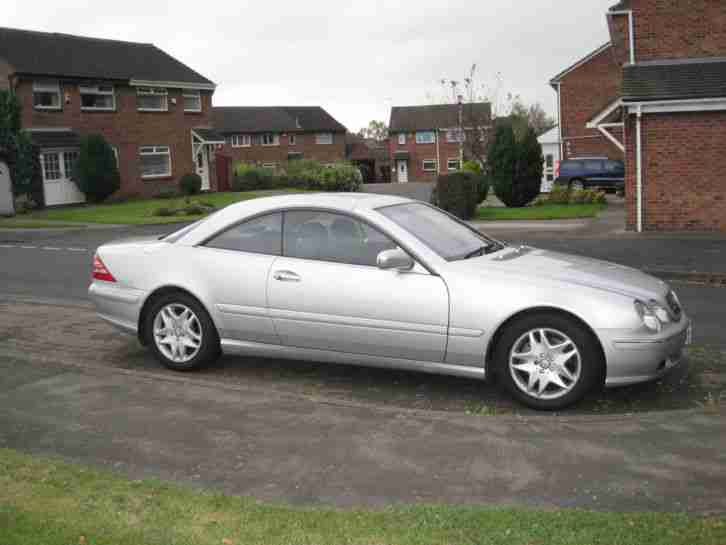 2002 MERCEDES CL500 F.S.H SAT NAV EXCELLENT CONDITION MUST BE SEEN