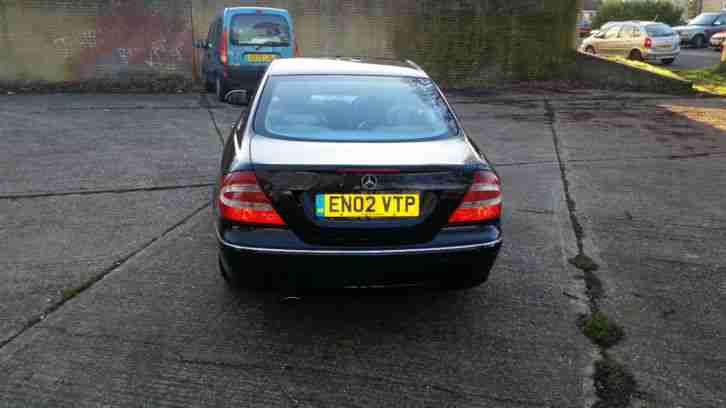 2002 MERCEDES CLK 240 AVANTGARDE AUTO BLACK