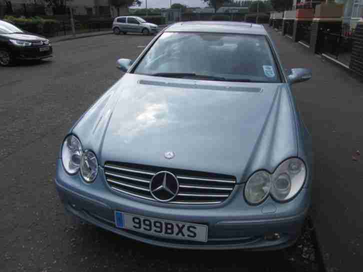 2002 MERCEDES CLK 240 AVANTGARDE AUTO BLUE may px swa