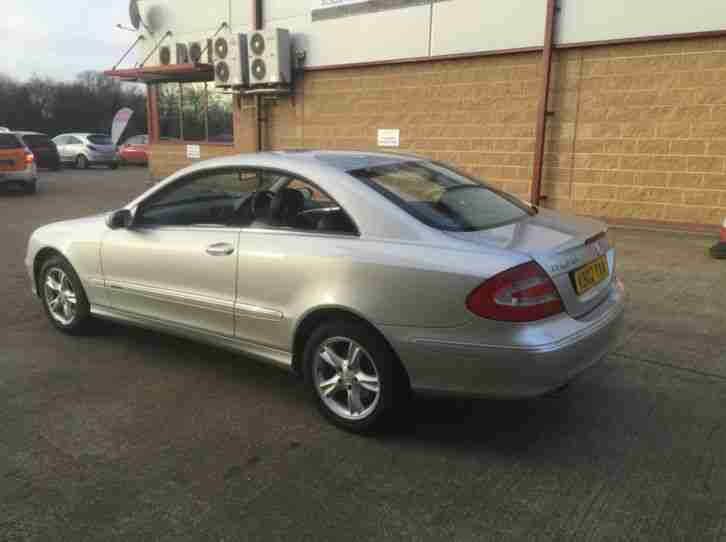 2002 MERCEDES CLK 240 AVANTGARDE AUTO SILVER - NO RESERVE