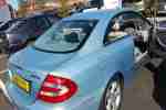 2002 MERCEDES CLK 240 ELEGANCE AUTO BLUE