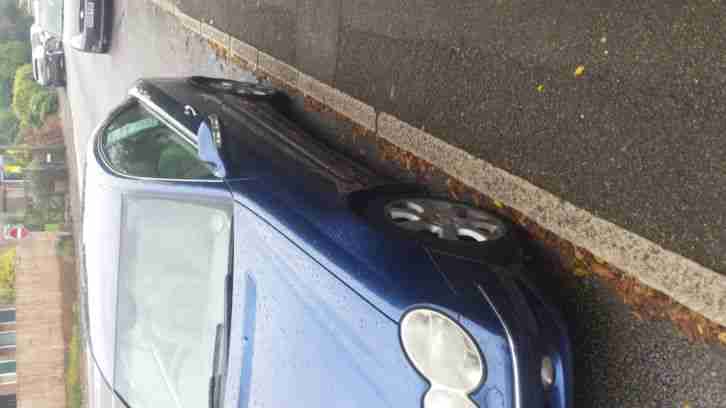 2002 MERCEDES CLK 240 ELEGANCE AUTO METALIC BLUE WITH GREY LEATHER YEARS MOT