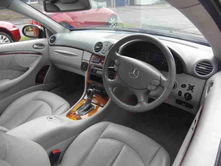 2002 MERCEDES CLK 240 V6 ELEGANCE AUTO BLACK - FACELIFT