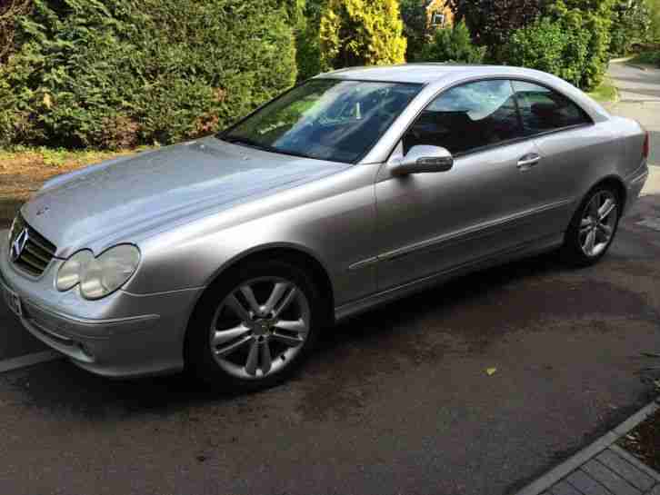 2002 MERCEDES CLK 320 AVANTGARDE AUTO SILVER YEARS MOT