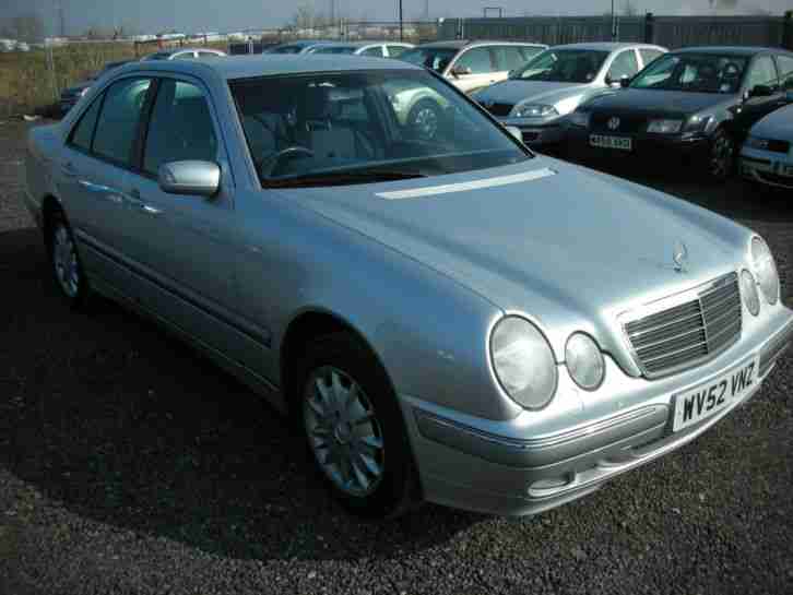 2002 MERCEDES E240 ELEGANCE PETROL E CLASS