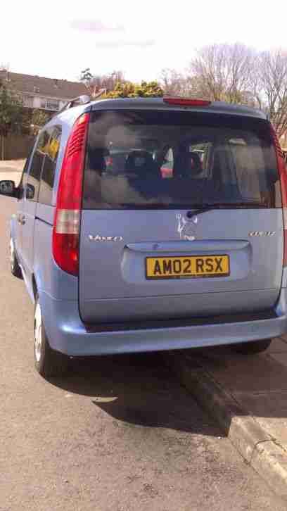 2002 MERCEDES VANEO CDI FAMILY BLUE