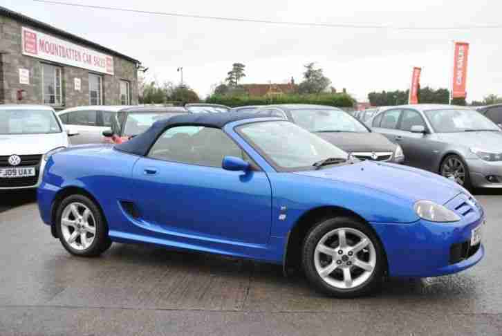 2002 MG TF 1.8 2 Door Convertible 120 STEPSPEED Blue Petrol Manual Cabriolet