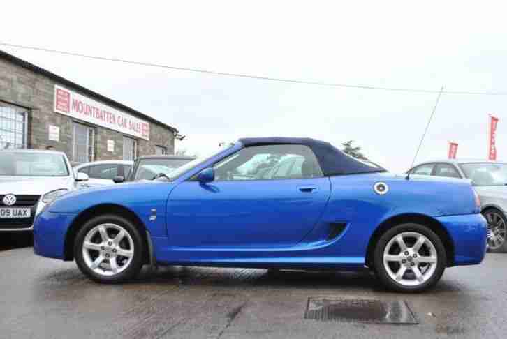 2002 MG TF 1.8 2 Door Convertible 120 STEPSPEED Blue Petrol Manual Cabriolet