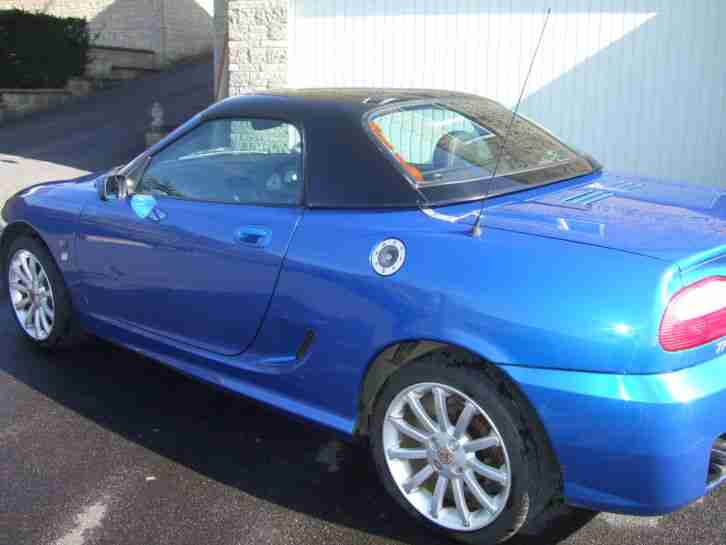 2002 MG TF 160 VVC Blue 1.8 litre 160BHP