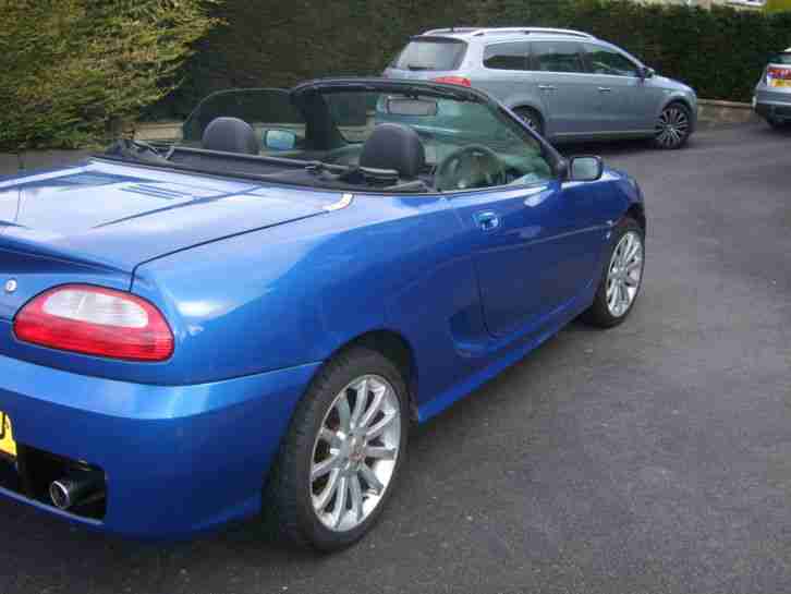 2002 MG TF 160 VVC Blue 1.8 litre 160BHP