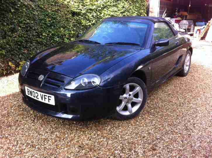 2002 MG TF BLACK LOW MILEAGE
