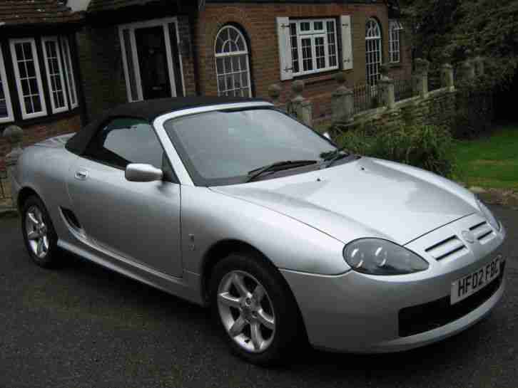 2002 MG TF CONVERTIBLE SILVER 86,000 miles, One Owner From New