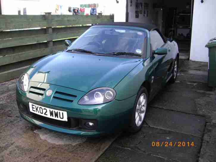 2002 MG TF GREEN