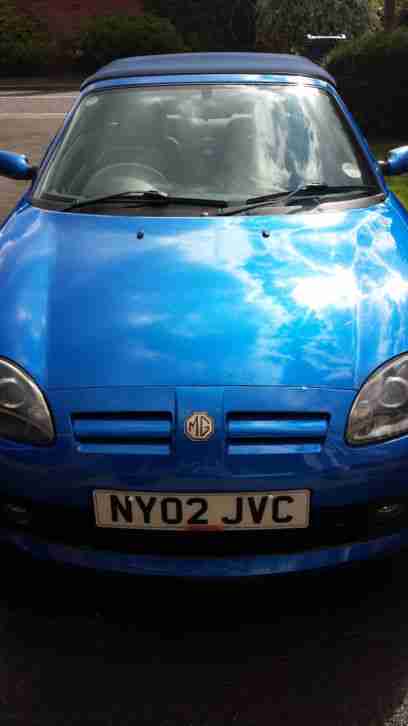 2002 MG TF VVC 160 Trophy Blue