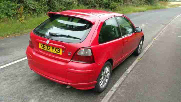 2002 MG ZR+ TD RED