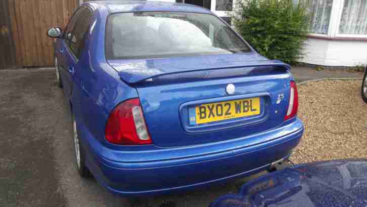 2002 MG ZS BLUE