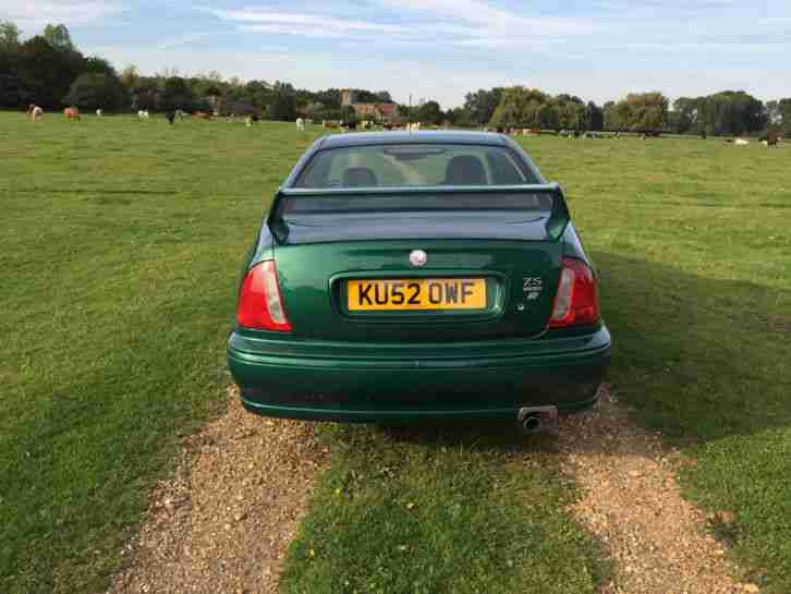 2002 MG ZS GREEN 2.5 v6 SPECIAL EDITION - JUST 50k MILES - VERY RARE MODEL