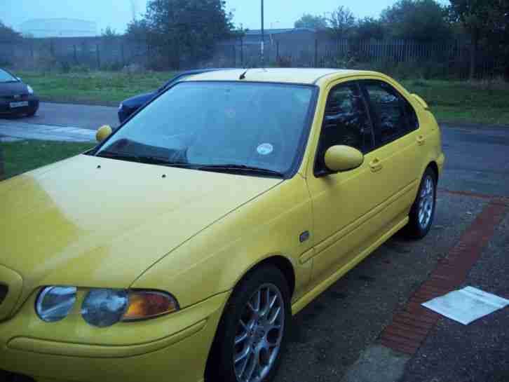 2002 MG ZS+ YELLOW