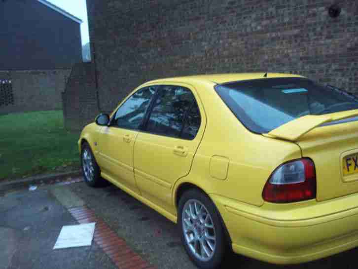 2002 MG ZS+ YELLOW