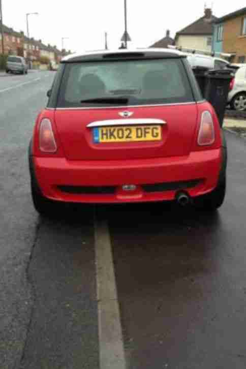 2002 MINI COOPER, 1.6, AUTO RED CHIILLI PACK, SAT NAV, JCW BODY KIT, FSH