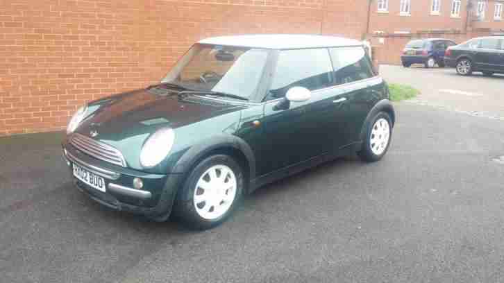 2002 COOPER BRITISH RACING GREEN