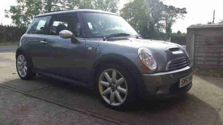 2002 COOPER S GREY CHILLI PACK ..LOW