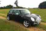 2002 COOPER 1.6 BLACK & SILVER RARE